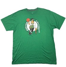 Boston Celtics NBA Fanatics T-Shirt Green XL Short Sleeve New With Tags