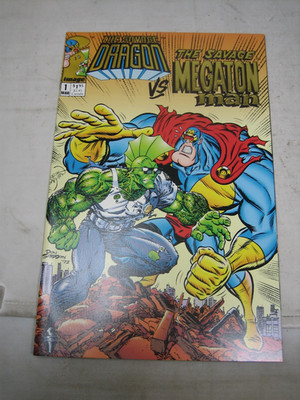 THE SAVAGE DRAGON VS MEGATON MAN #1 COMIC BOOK IMAGE COMICS 1993