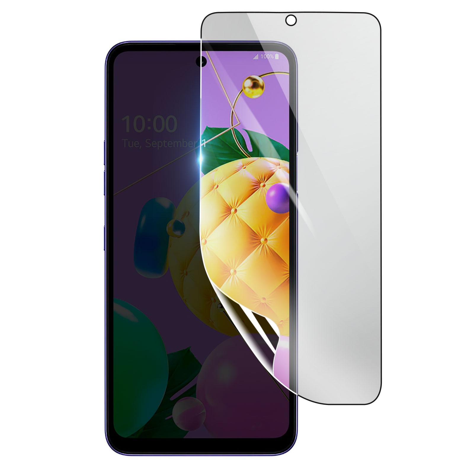Film protection LG K52 hydrogel 3mk pour usage quotidien sans rayure