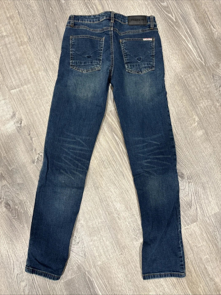 Hudson Skinny Jeans Dark Wash Denim Everyday Casual Kids Size 16 - Image 3 of 4