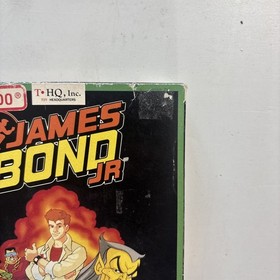 James Bond Jr NES CIB Game Box Manual VERY GOOD CONDITION Retro Authentic