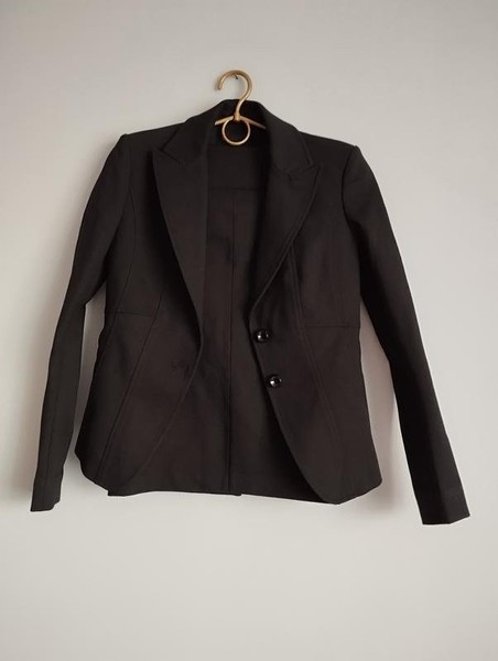 Women Pinko Suit Black Polyester 32 / XXS / 40