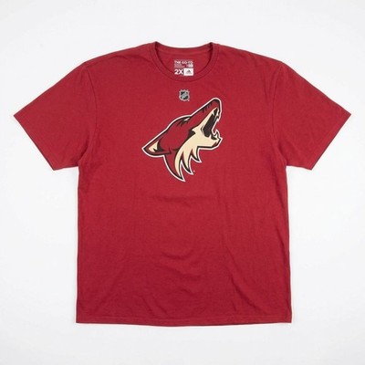 Arizona Coyotes Adidas T-Shirt Herren Domi No. 16 NHL Eis-Hockey 2XL Rot Logo