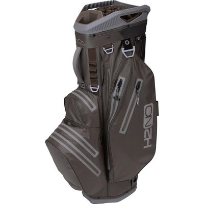 Sun Mountain H2NO Waterproof Lite 14 Way Top Cart Bag ''New'' Major Brown - Gray