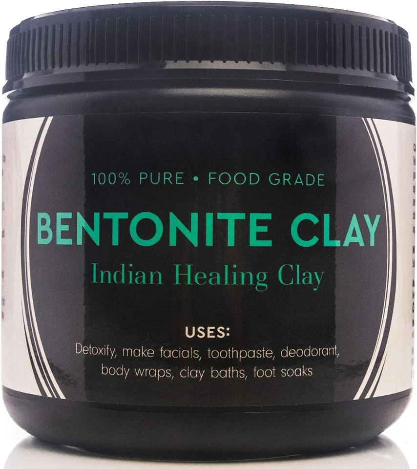 Arcilla de bentonita de sodio de grado alimenticio - polvo - 1 libra Foto 3 de 4