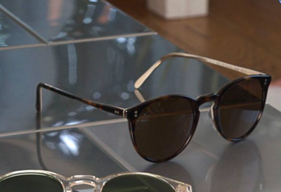 Chalamet's Fav ~ OLIVER PEOPLES O'Malley 48mm SUN in 362/Horn
