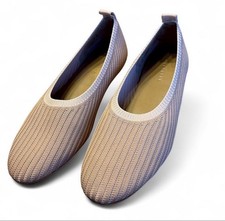 Everlane the Day Glove ReKnit Woven Knit Ballet Flats Size 8.5, Ballet Pink