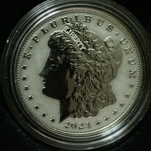 2023 Morgan And Peace Dollar Reverse Proof Two-coin Set OGP/COA "23XS"