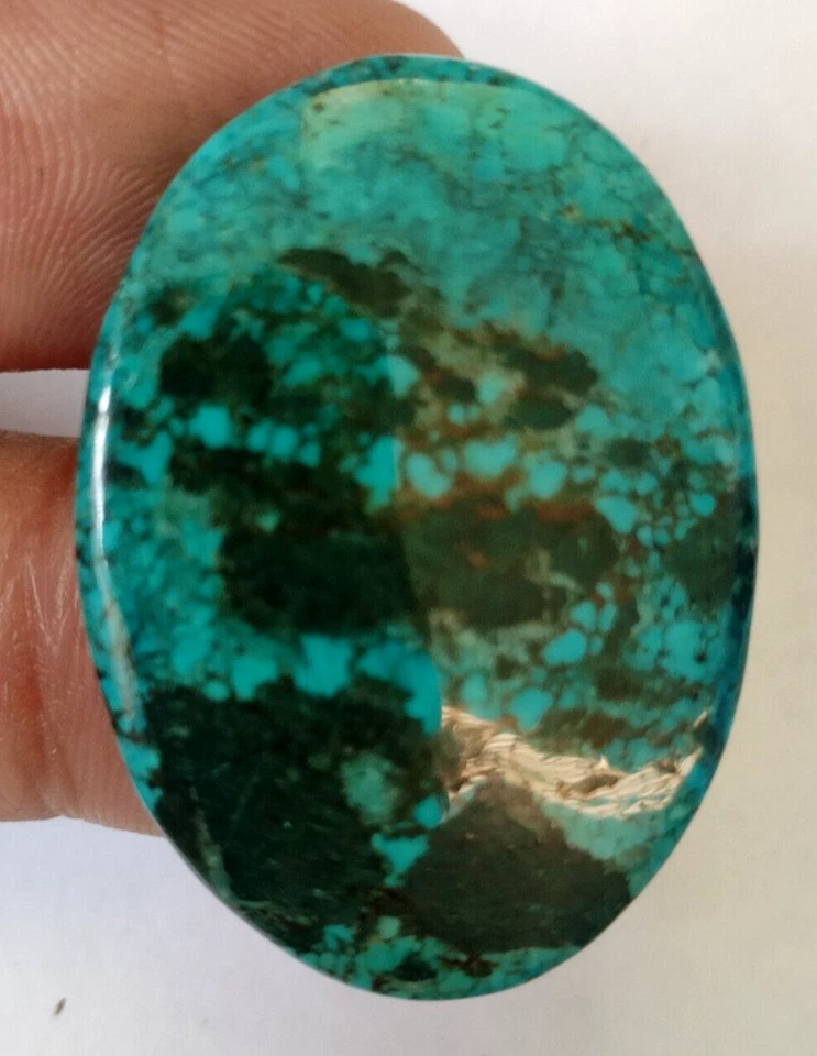 58,40 quilates. Piedra preciosa suelta de cabujón ovalado de turquesa de... - Imagen 2 de 4
