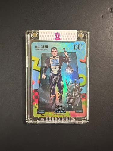 Mr. Clean Steve Garvey Bo Jackson Battle Arena 130 Power Steel RAD-584 2026 Foil