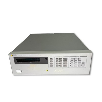 HP 6624A System DC Power Supply 4x Outputs 0-7V 5A 20V 2A 50V 0.8A - Working