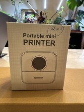 Portable Mini Printer Bluetooth Inkless Pocket Thermal Photo Printer