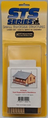 Northeastern Scale Models 30029 N Yard Supervisor's Residence Building Kit