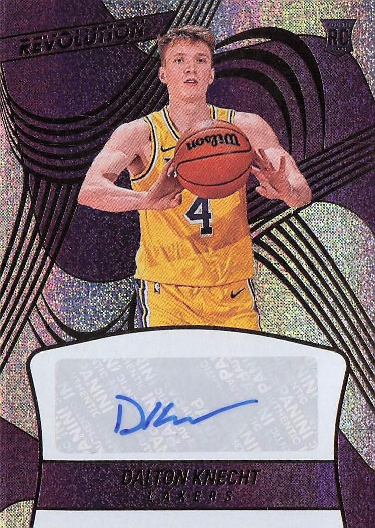 2024-25 Panini Revolution #RA-DAL Dalton Knecht Rookie Autographs