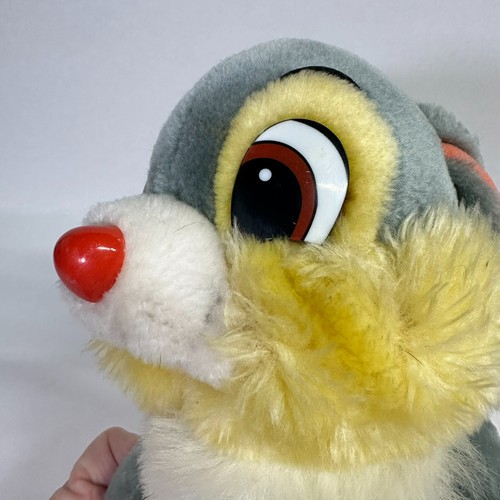 Vintage Walt Disney World Thumper Rabbit Plush 10" Bambi Disneyland Parks 1980s - Picture 9 of 11