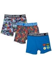 Justice League Boy's 3 Pack Boxer Brief Underwear Size 4 