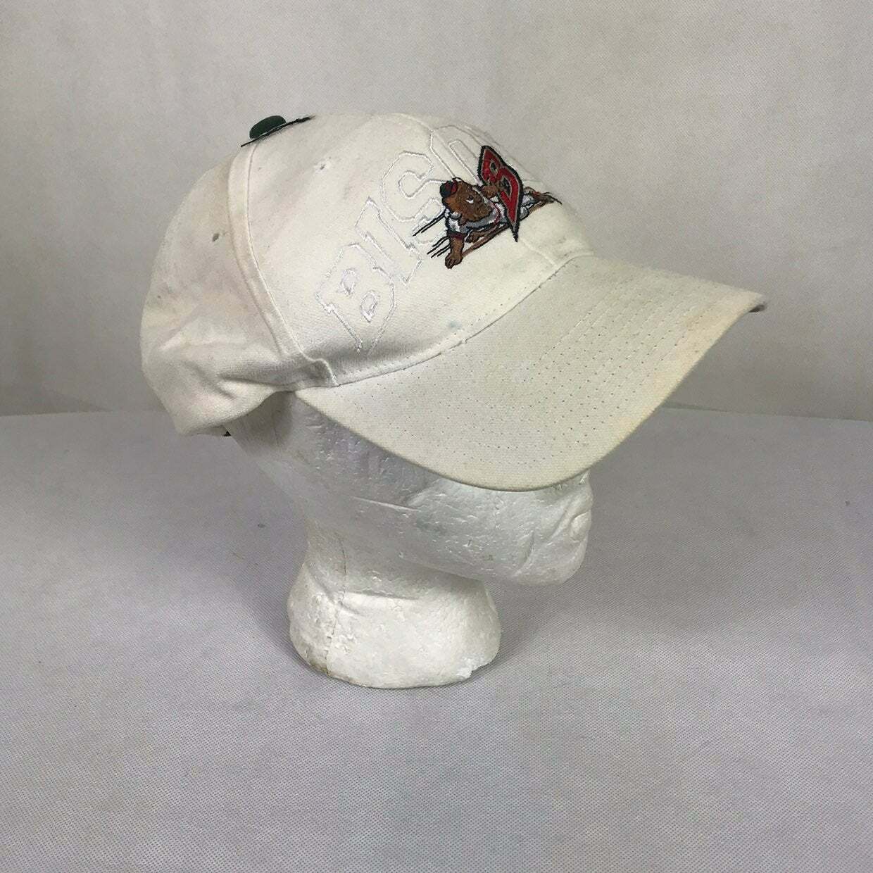 Starter Bisons White Baseball Adjustable Trucker … - image 1