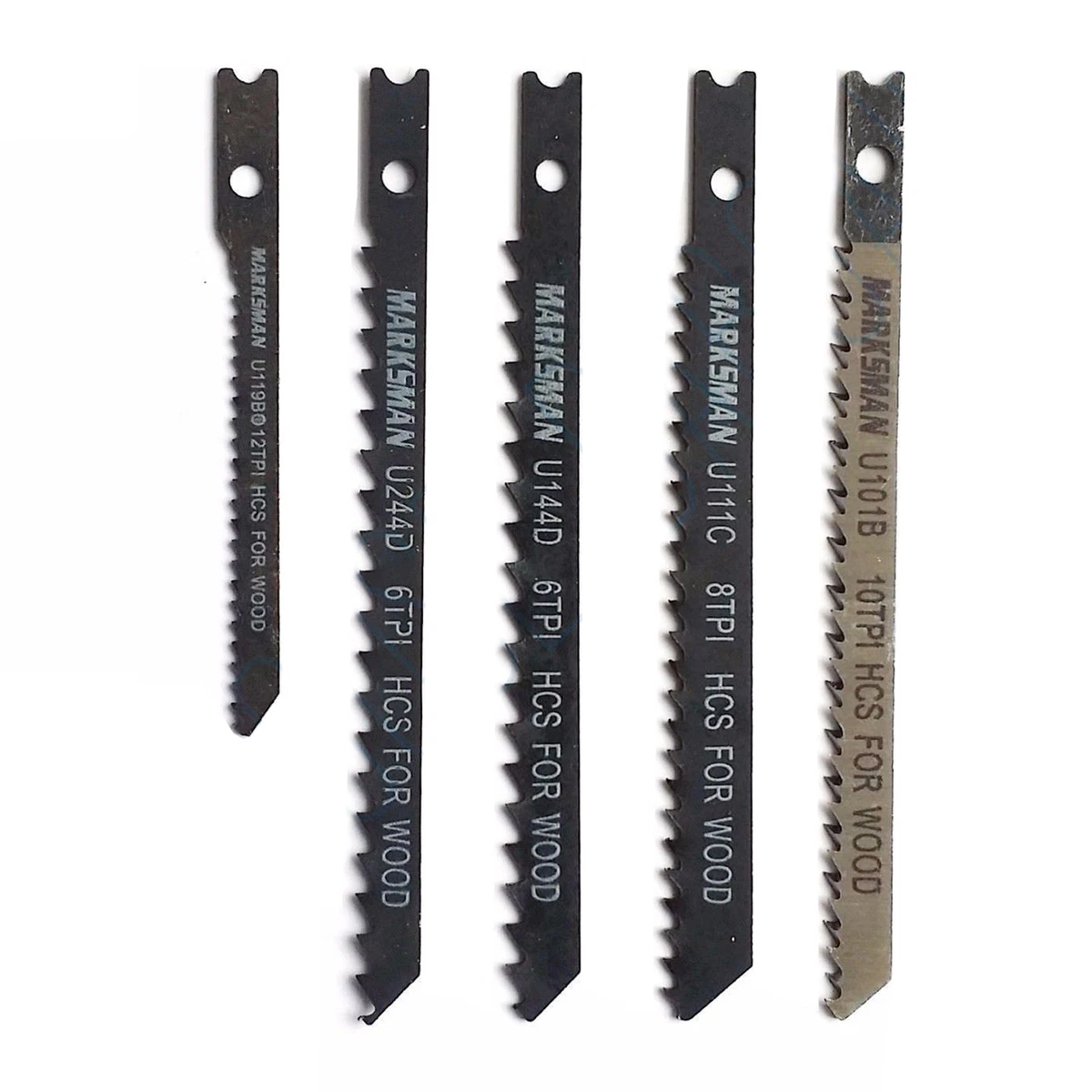 5 x JJB Jigsaw Blades Wood UT144D fit Bosch Dewalt Hitachi Makita Black BD Shank