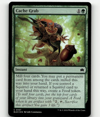FOIL - MTG Cache Grab #167 - Bloomburrow | eBay