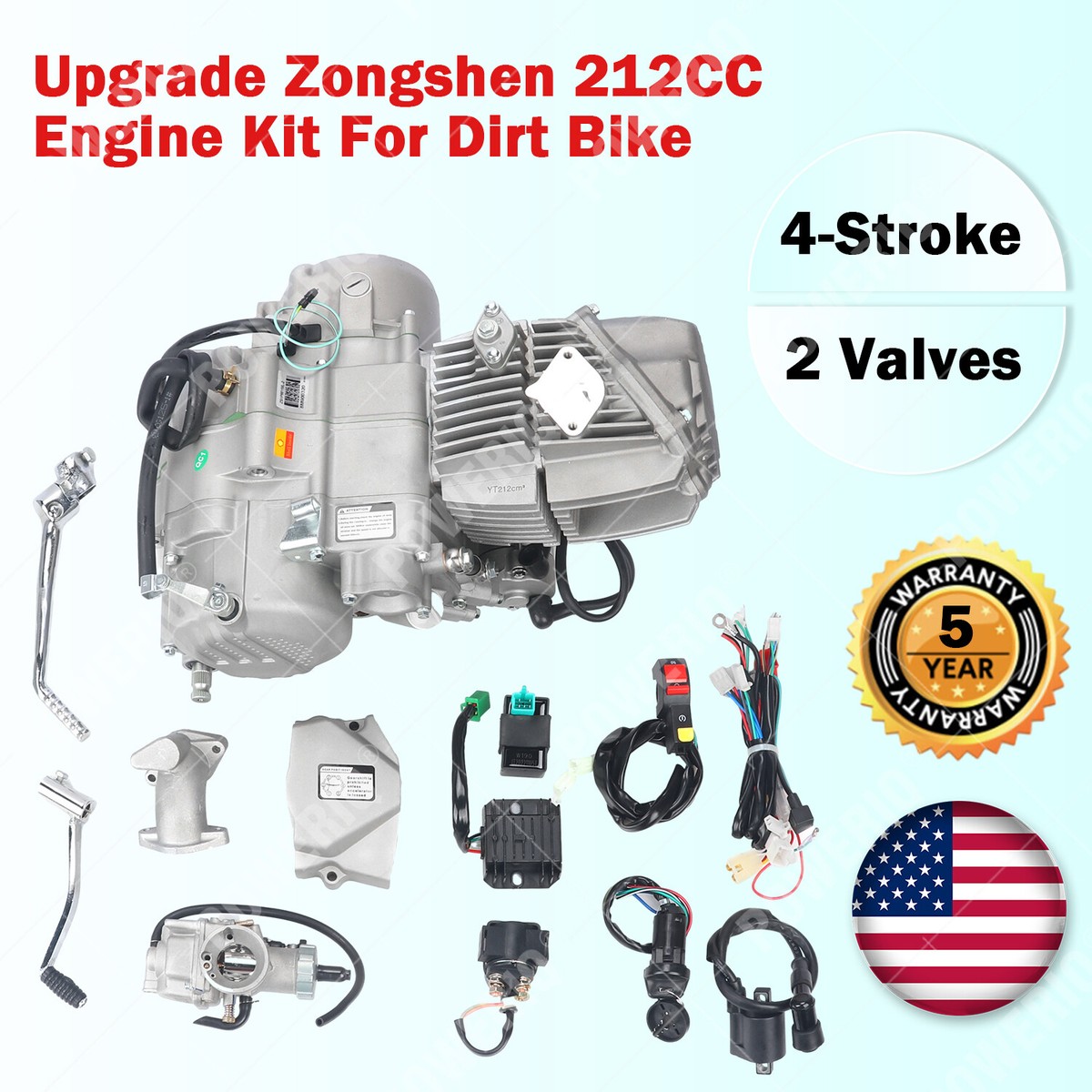 Zongshen 212CC,ZS 212CC engine,better than Daytona 190CC engine
