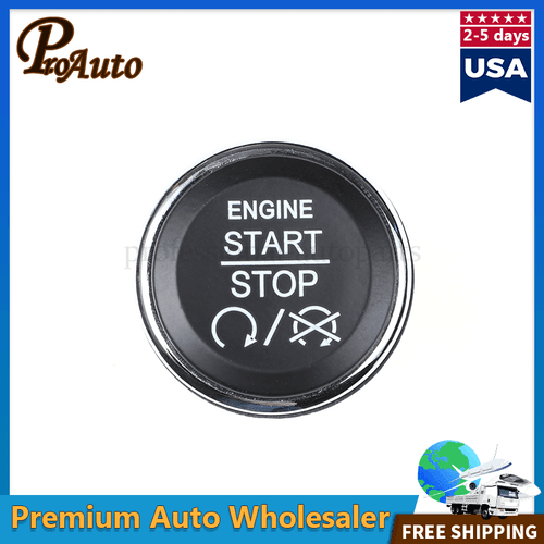 Push to Engine Start Stop Button Switch Fits 08-14 Dodge Challenger 1FU931X9AC - Picture 3 of 5