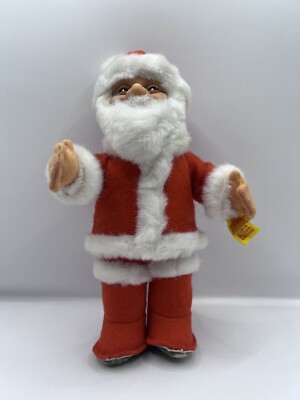 Steiff Santa Claus Kris Kringle with Tag Brass  Button 7635/19
