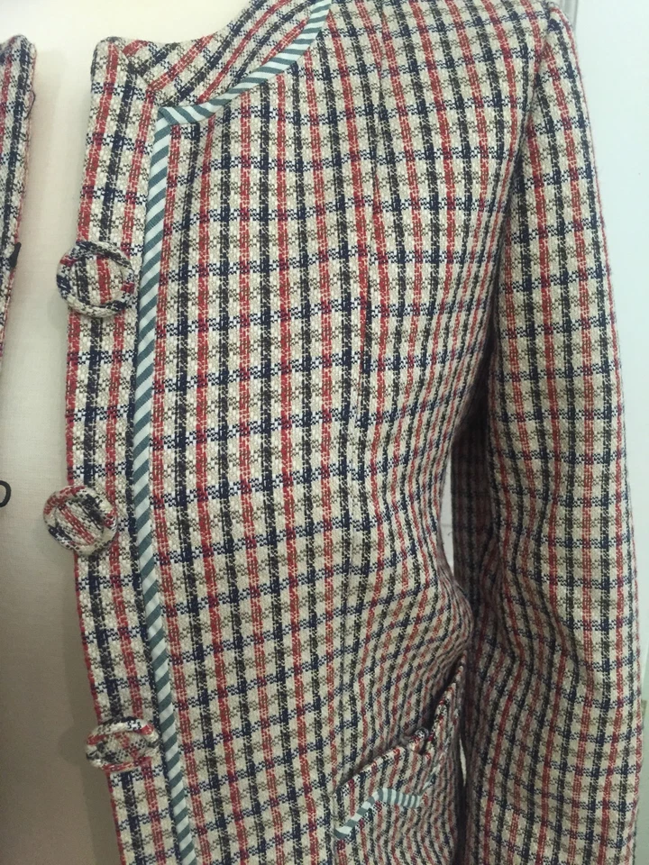 Blazer Amazing United Bambú Cuello Redondo Rojo, Blanco y Azul M Foto 2 de 4