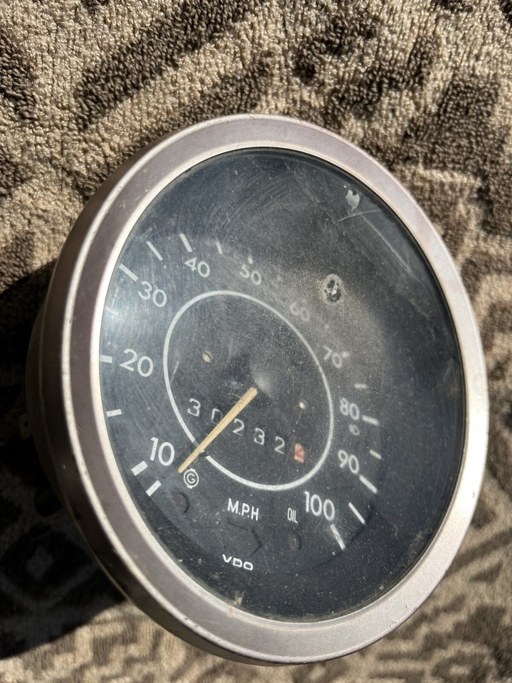 1973-1979 Oem German VW Beetle Bug Speedometer VDO For Parts Not ...