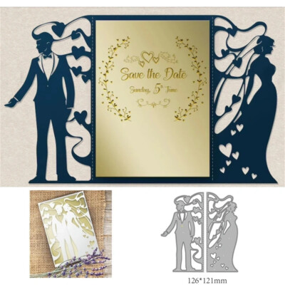 Hochzeit Grußkarte Stanzformen Metall Cutting Dies Scrapbooking Stanzschablonen