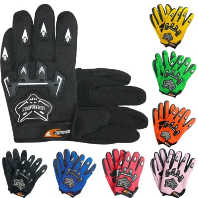 ZORAX;LEOPARD Zorax Adult MX Motorcross Gloves Motorbike Motorcycle Off Road Quad BMX