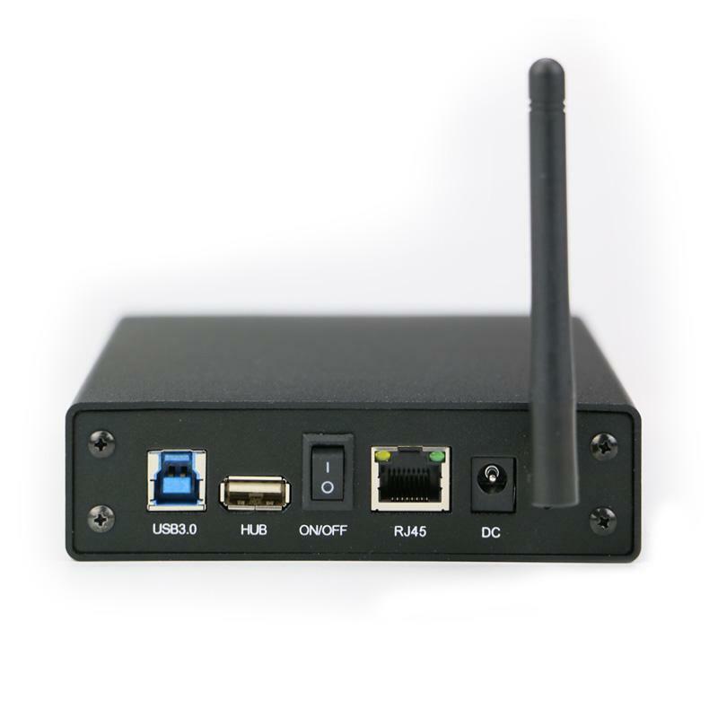 WiFi SATA HDD Enclosure Desktop Hard Drive Repeater External