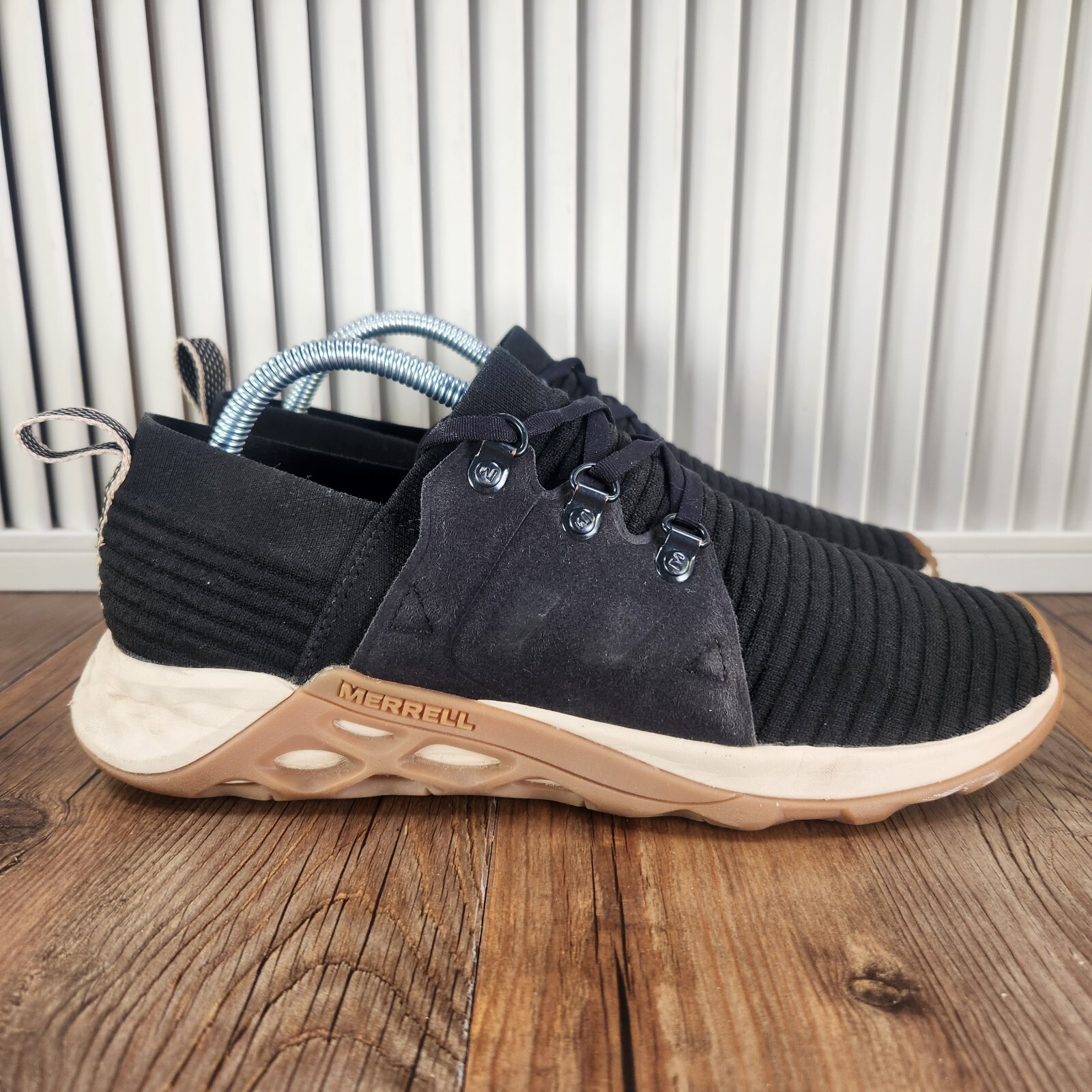 Scarpe sneakers Merrell Range AC+ donna taglia 11 nere gomma escursionismo trail outdoor