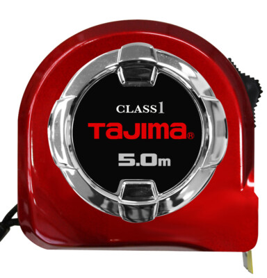 Tajima Bandmaß HI LOCK Klasse 1 5 m Breite 26 mm Skalierung Vorderseite