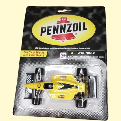 PENNZOIL Racing #23 Race Car GOLDEN WHEEL DIECAST Metal NEW