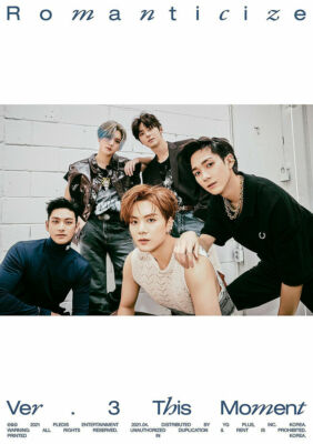 NU'EST ROMANTICIZE 2nd Album VER.3 CD+2 Book+8 Photo Card+B.Mark+Pre-Order