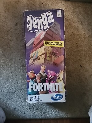 Jenga: Fortnite Edition Block Stacking Game Fast Ship