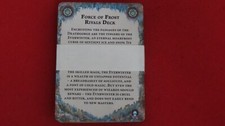 Warhammer Underworlds Force of Frost Universal Rivals Deck Deathgorge BNIB Cards
