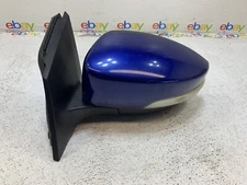 2012-2014 Ford Focus Blue Left Driver Side View Exterior Door Mirror 5 Prong 