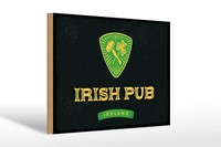 Holzschild Spruch Ireland Irish Pub Alkohol 30X20 Cm Deko Schild