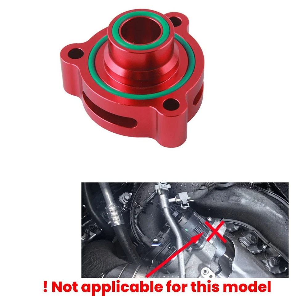 Blow Off Valve Adapter for Mercedes-Benz 2.0T A180 CLA250 A250 GLA250 Turbo red - Изображение 4 из 4
