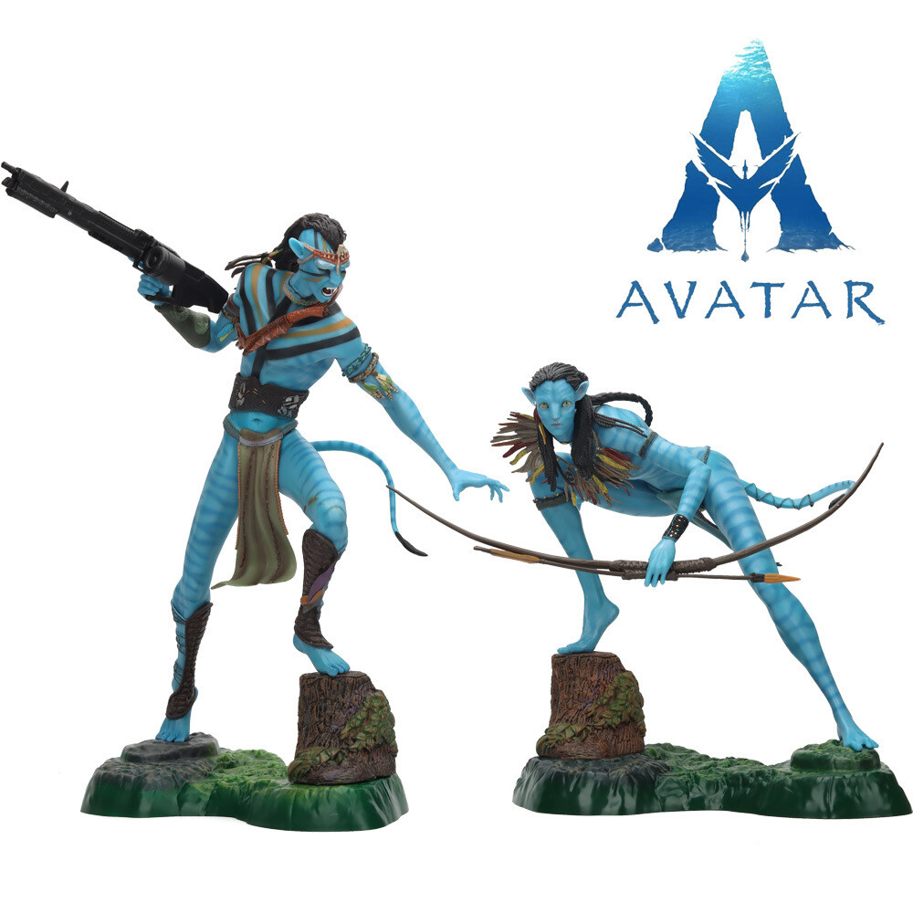 アバター Neytiri & Jake Sully フィギュアセット アバター Neytiri & Jake Sully フィギュアセット Avatar Neytiri