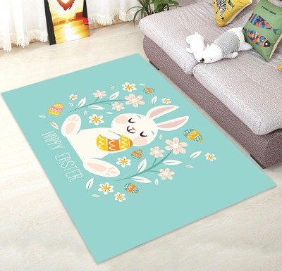 Spring Easter Cute Bunny Egg Floor Yoga Carpet Home Decor Area Rugs Crawling Mat Ebay Spring Easter Cute Bunny Egg Floor Yoga Carpet Home Decor Area Rugs Crawling Mat Ebay