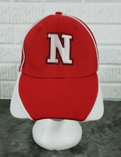 NCAA Nebraska Cornhuskers New Era 39Thirty Hat Red Small/Med