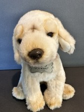Plush FAO Schwarz Golden Retriever Lab Puppy Dog Realistic Stuffed Animal