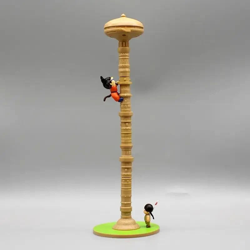 Goku escalade la tour Karin : figurine Dragon Ball 35 cm pour décorer votre espace gaming