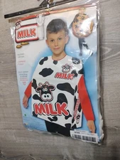 Forum Novelties Milk Carton Costume   For Kids One Size Fits Up To A Child Sz 10