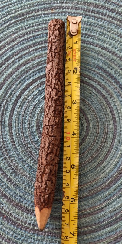 Real Wood Hillbilly  Pencil, Very Unique and Great Gag Gift for Writer and ??