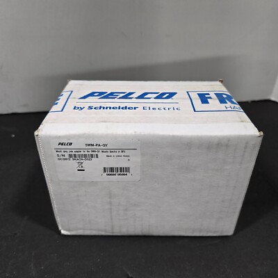 NEW SEALED Pelco SWM-PA-GY Pole Adapter For SWM-GY | eBay