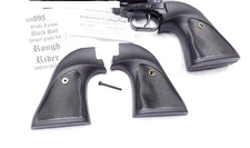 Oversized Target Grips Rough Rider Revolvers Black Poly Buy 5 sets at 20% Off!