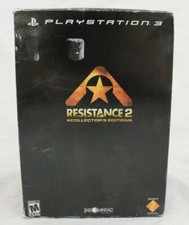 Resistance 2 -- Collector's Edition (Sony PlayStation 3, 2008) w/ Box No Game